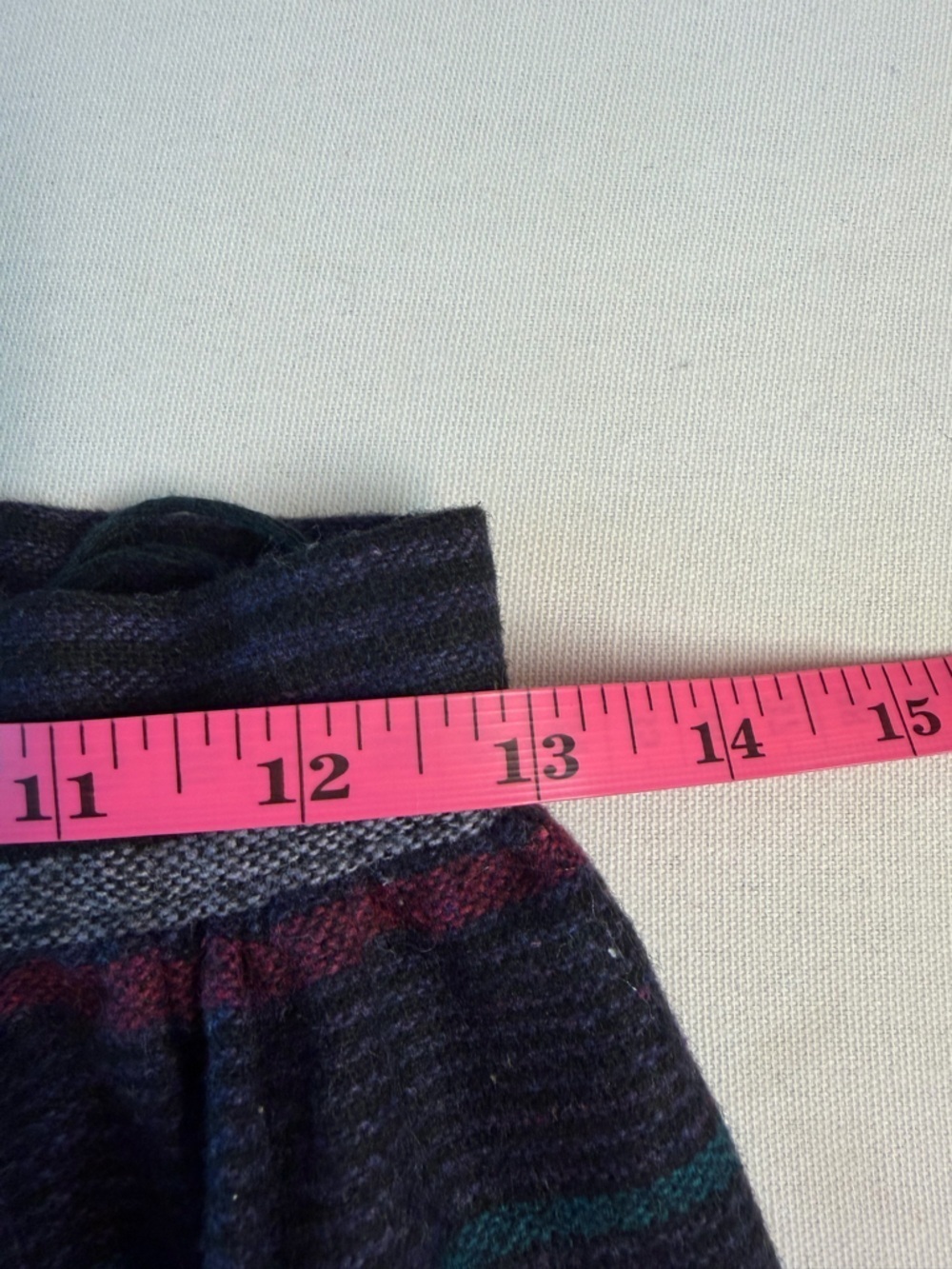 Vintage Plaid Purple Blue Retro Dolman Sleeve Vest and Midi Skirt Set Union Tag - Picture 12 of 13